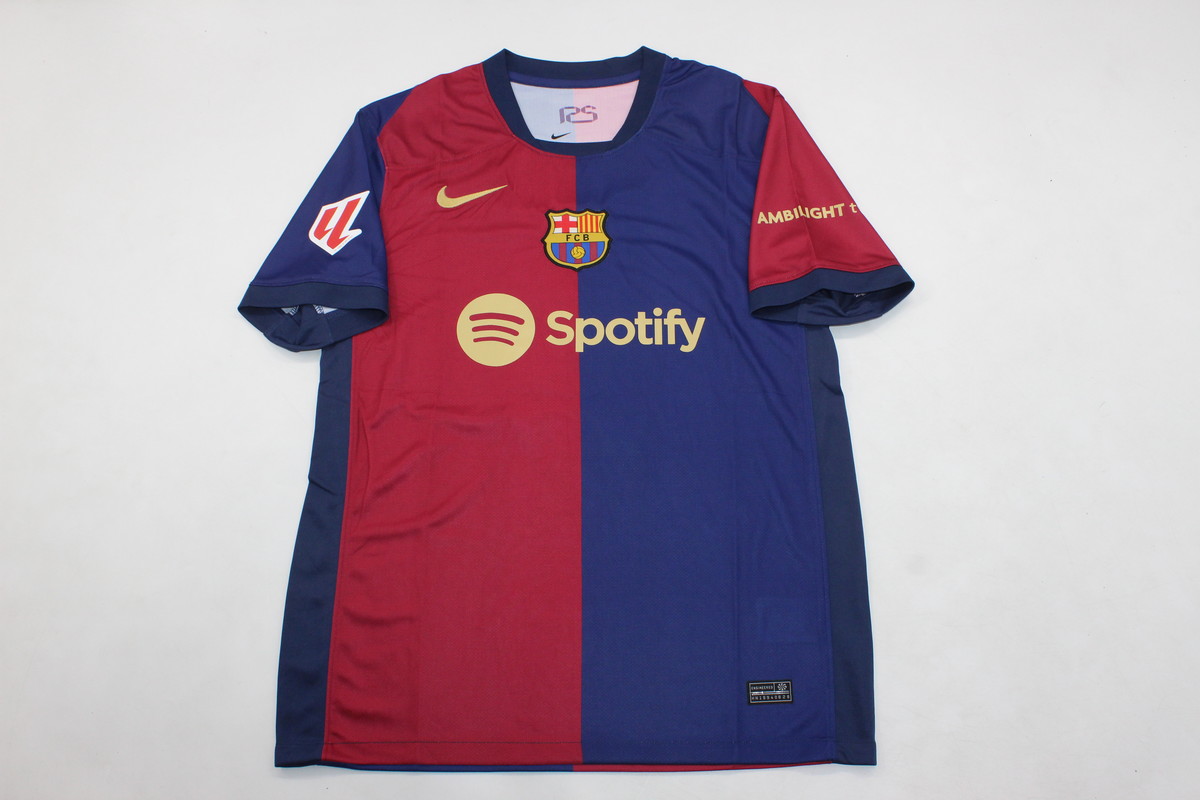 AAA Quality Barcelona 24/25 Home Soccer Jersey